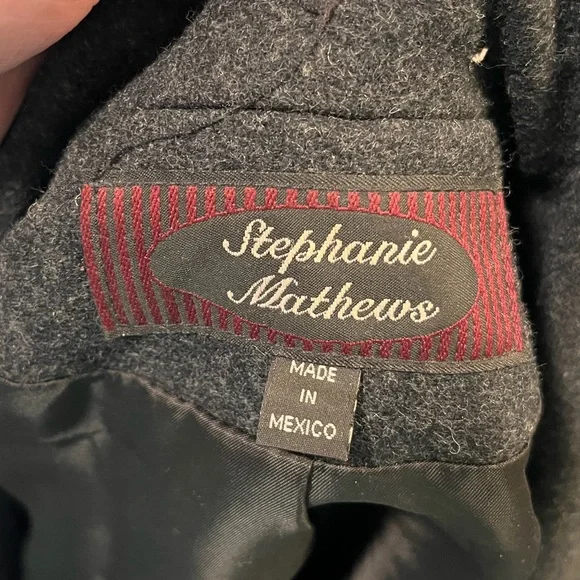 Stephanie Matthew’s Wool Longline Coat - Picture 6 of 12